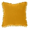 Cuscino Pompons 40x40 cm giallo Anteprima dell’immagine prodotto 1