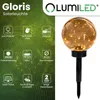 Sada 4 solárních zahradních světel LUMILED, LED koule, Náhled obrázku produktu 2