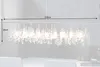 Moderne Hängelampe DIAMONDS XL 120cm Kristall Lampe mit 9 Produktbild-Vorschau 8