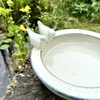 Vogeltränke, Vogelbad - Weiß, Tränke für Vögel, Produktbild-Vorschau 2