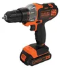 Black & Decker MT218KB, Handbohrmaschine, Schwarz, Orange, Produktbild-Vorschau 3