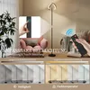 HOMCOM LED Stehlampe Wohnzimmer RGB mit 350° drehbarer Produktbild-Vorschau 4