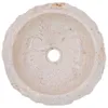 vidaXL Lavabo 40x12 cm in marmo crema Anteprima dell’immagine prodotto 15
