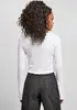 Dámsky svetr Urban Classics Ladies Cropped Rib Cardigan Náhľad obrázku produktu 3