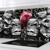 Küchenrückwand Eiswürfel und Kirschen 60x400 cm – Produktbild-Vorschau 1