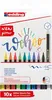 Stylo à paillettes avec pointe pinceau 10 couleurs Voir les images du produit 1
