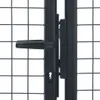 vidaXL Portail de jardin en maille Acier galvanisé 400 x Voir les images du produit 10