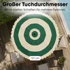 Mica Decorations Neigbarer Sonnenschirm mit Rüschen - Produktbild-Vorschau 6
