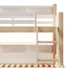 Etagenbett 90x200 + 140x200 cm mit LED, offenen Produktbild-Vorschau 14