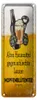Blechschild  Altes Hausmittel Hopfenblütentee, 27 x 10 cm, Produktbild-Vorschau 1