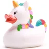 Badeente Einhorn weiss Vinyl 9 cm Produktbild-Vorschau 1