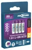 ANSMANN 1312-0036 4 ANSMANN Akkus 2000 Mignon AA 1.800 mAh Vista previa de la imagen del producto 16