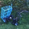 Elektrische Schubkarre mit flacher Gittermulde bis 230 kg Produktbild-Vorschau 5