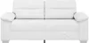 vidaXL 2-Sitzer-Sofa Weiß 180x81x84 cm Kunstleder Produktbild-Vorschau 4