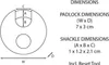 Masterlock M40EURDNUM Master Lock Disk-Zahlenschloss aus Náhľad obrázku produktu 12