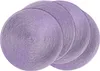 Runde, geflochtene Platzsets, 4er-Set, gewebt, Produktbild-Vorschau 1