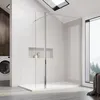 SONNI Walk-In Douches 76cm avec 8mm Nano revêtement Walk in Voir les images du produit 1