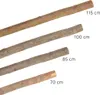 Four wooden sticks of varying lengths are laid out diagonally on a white background, with measurements indicated next to each stick. Produktbild-Vorschau