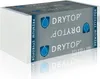 A stack of white styrofoam insulation boards with a gray and blue branded label. Produktbild-Vorschau