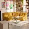 Runder Couchtisch, 70 cm Durchmesser, grün - Oviala Fancy Produktbild-Vorschau 9