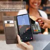 Galaxy A54 5G Case, RetroPolyuréthaneLeather Case with Voir les images du produit 5