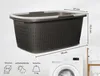Wäschewannen 2er Set, Anthrazit, 2 Wannen 35 l Produktbild-Vorschau 4