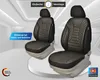 Schonbezüge Sitzbezüge für VW Golf 4 Bj 1997-06 in Schwarz Produktbild-Vorschau 6