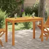 vidaXL Tavolo da pranzo da giardino 110x55x75 cm in legno Anteprima dell’immagine prodotto 2