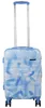 Hartschalen Trolley Koffer - Revona Blau mit Weiß Gr. M Produktbild-Vorschau 2