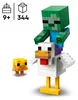 LEGO Minecraft Hühnerreiter - Bauspielzeug - Zimmerdeko zum Produktbild-Vorschau 2
