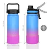 Linnuo Edelstahl Trinkflasche Kinder Sportflasche 600ml, Produktbild-Vorschau 3