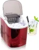 Mulano Design Eiswürfelmaschine Edelstahl Rot MS-17106 Produktbild-Vorschau 1