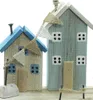 Dekoobjekt "Küstenpromenade" aus Holz, Häuser & Leuchtturm, Produktbild-Vorschau 4