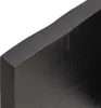 vidaXL Wandregal Dunkelgrau 80x60x(2-4) cm Massivholz Eiche Produktbild-Vorschau 9