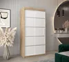 MINIO Kleiderschränk 100 cm VERONA 1 Sonoma / Weiß Produktbild-Vorschau 1