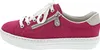 A side view of a pink sneaker. Voir les images du produit