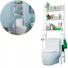Rangement salle de bain au-dessus toilettes blanc 3 Voir les images du produit 1