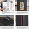 Přenosná mini chladnička s funkcí 2 v 1 27x31x41cm - černá Náhled obrázku produktu 6
