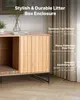 SucceBuy Katzenschrank, 1200x450x665 mm, mit Kratzmatte und Produktbild-Vorschau 5