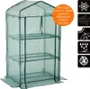 GARDEBRUK® Serre de jardin plastique 3 étagères porte Voir les images du produit 1