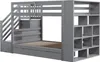 Letto a castello Sweiko 90x200 cm, scala di sicurezza con Anteprima dell’immagine prodotto 14