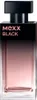 A bottle of Mexx Black perfume is shown against a white background. Náhled obrázku produktu