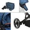 BabyGo Zwillingskinderwagen Twinner, blau Produktbild-Vorschau 7