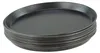 10 pezzi Vassoio per pizza rotondo in metallo blu Ø32 cm Anteprima dell’immagine prodotto 1