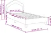 vidaXL Kinderbedframe met hoofdeinde, roze, 80 x 160 cm, Productafbeelding-voorbeeld 8