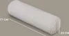 Nákrčník XXL ( 70x20cm ) - krémový - manšestrový vzhled, Náhled obrázku produktu 2