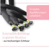 hair2heart Bonding Extensions Echthaar glatt 2/0 Schwarz - Produktbild-Vorschau 3