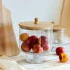 HOMLA Patera WOOD COLONY szklana na nóżce L 22x21 cm Podgląd zdjęcia produktu 3
