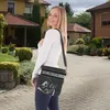 Damen Tasche Umhängetasche, Handtasche aus Canvas & Leder. Produktbild-Vorschau 6