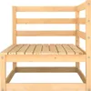 vidaXL 2-tlg. Garten-Lounge-Set mit Kissen Kiefer Produktbild-Vorschau 5